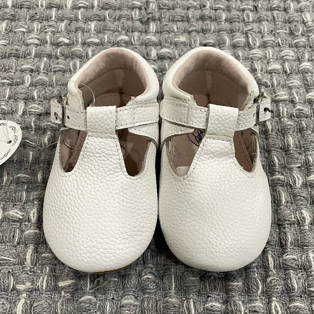 BABY MOCCS | Mary Jane Leather Moccasins